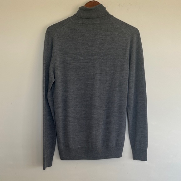 Saks Fifth Avenue Charcoal Turtleneck Sweater - Picture 5 of 5